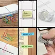 Desk Set with Mini Stapler and Tape Dispenser — view 4