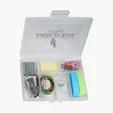 Desk Set with Mini Stapler and Tape Dispenser — view 3