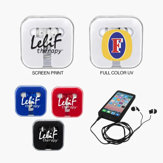 Ear Buds with Reusable Travel Case — view 5