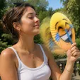Emoji Paper Fan — view 2