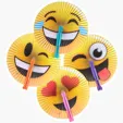 Emoji Paper Fan