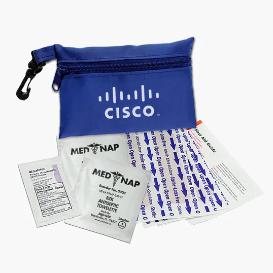 11-Piece First Aid Kit with Zipper Case — view 4