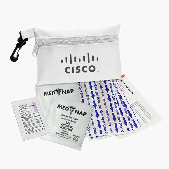 11-Piece First Aid Kit with Zipper Case — view 5