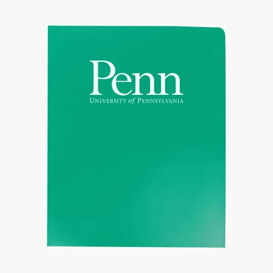 Polypropylene Pocket Folder with Business Card Holder — view 4
