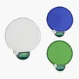 Collapsible Neck Fan with Lanyard — view 5