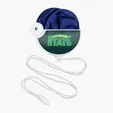 Collapsible Neck Fan with Lanyard — view 6