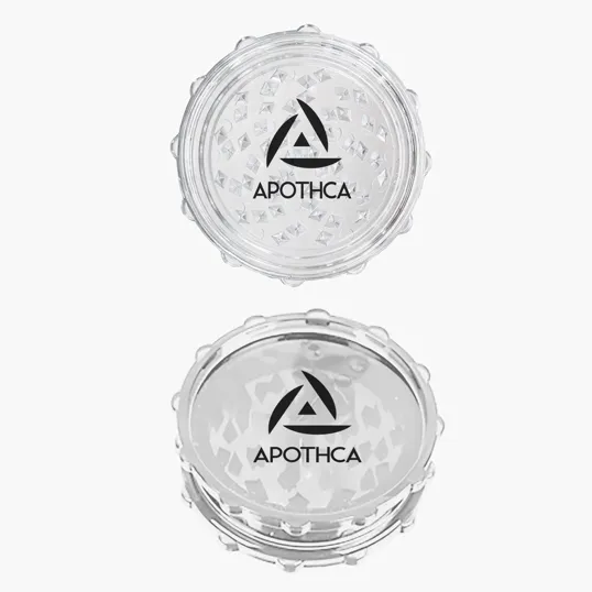 Translucent Plastic Grinder, 2-Piece — view 2