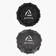 Translucent Plastic Grinder, 2-Piece