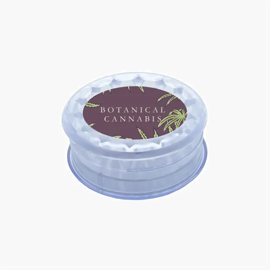 Translucent 2-Piece Plastic Grinder — view 5