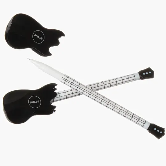 Guitar Pen with Black Ink