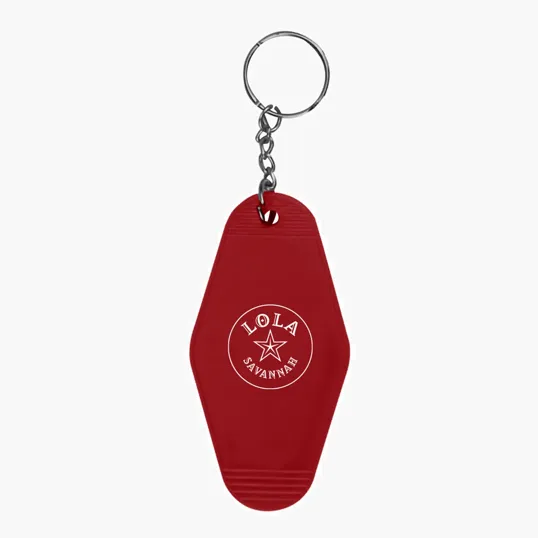 Motel Style Keychain