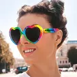 Heart Sunglasses with UV400 Lenses — view 2