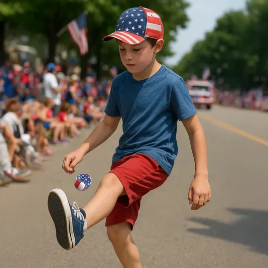 Patriotic Kickball — view 2