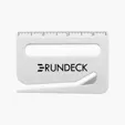 3-in-1 Letter Opener with Magnifier and Ruler — view 2