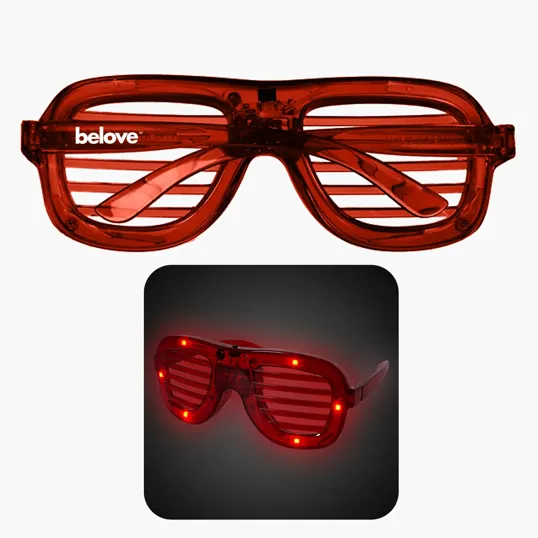 LED Slotted Glasses — view 2