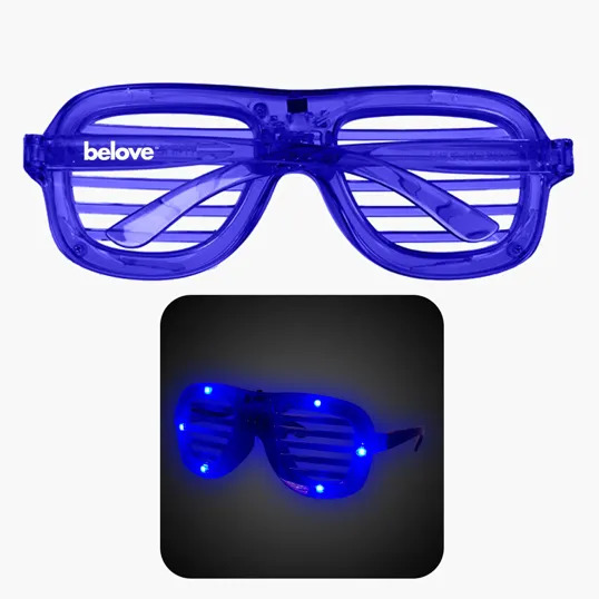 LED Slotted Glasses — view 4