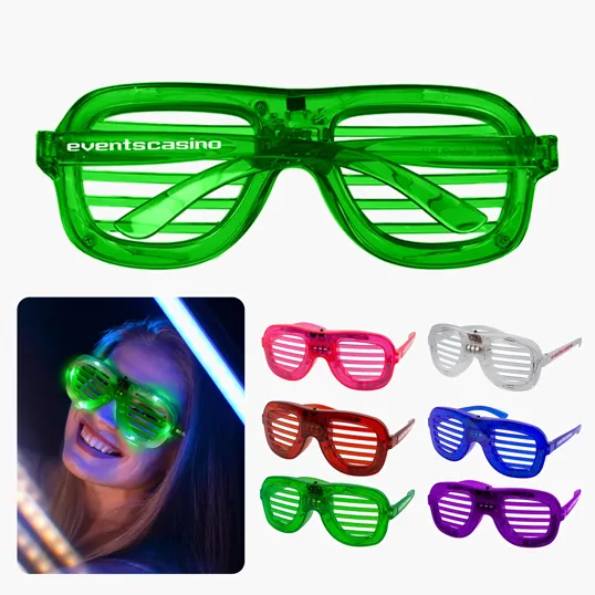 LED Slotted Glasses — view 7