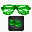 LED Slotted Glasses — view 3
