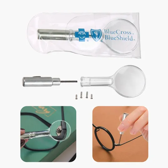 7-Piece Eyeglass Repair Kit with Magnifier