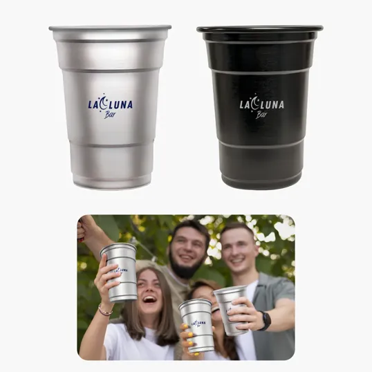 16oz Metal Cup — view 3
