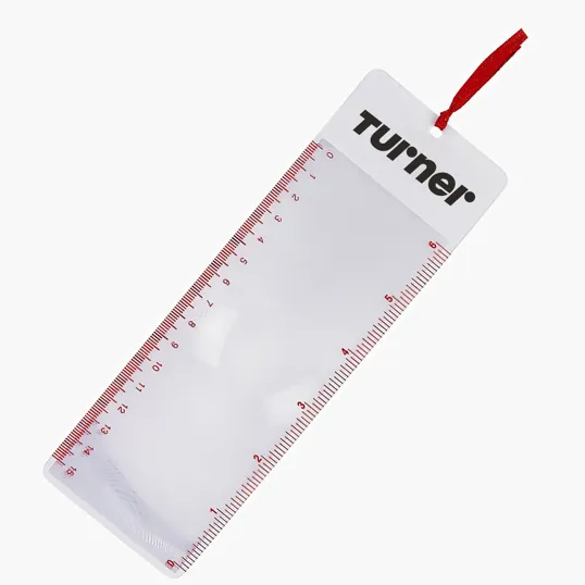 3-in-1 Bookmark with Magnifier and Ruler