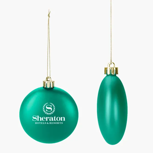 Flat Ornament, Shatter-Resistant Plastic — view 3