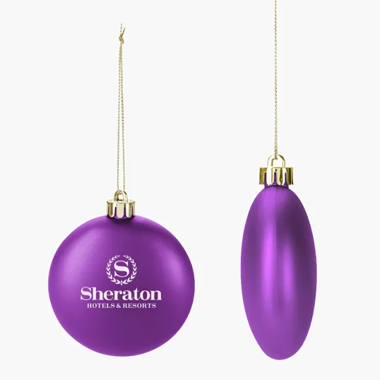 Flat Ornament, Shatter-Resistant Plastic — view 5