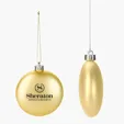 Flat Ornament, Shatter-Resistant Plastic — view 6