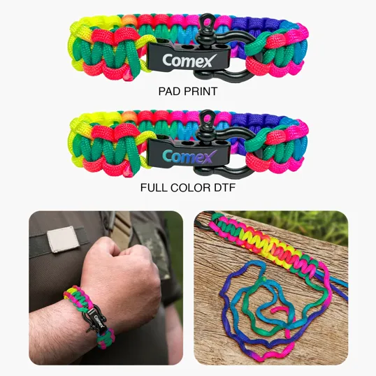 Paracord Bracelet with Adjustable Clasp