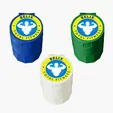 4-in-1 Pill Box with Water Cup, Cutter, and Crusher — view 6
