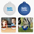 Collapsible Silicone Pet Bowl with Carabiner Hole — view 3