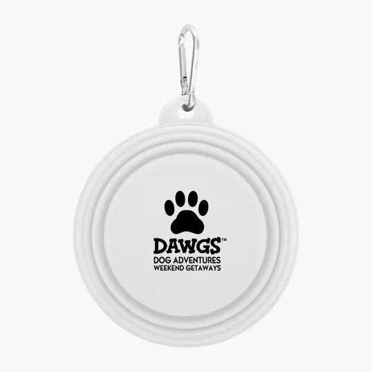 Collapsible Silicone Bowl with Carabiner — view 5