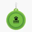 Collapsible Silicone Bowl with Carabiner — view 2