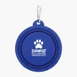 Collapsible Silicone Bowl with Carabiner — view 3