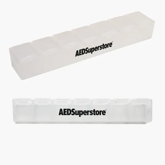 7 Day Pill Box with Braille Day Markers — view 8