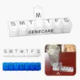 7 Day Pill Box with Braille Day Markers — view 3