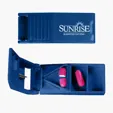 Pill Box & Cutter with 2 Storage Compartments