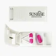 Pill Box & Cutter with 2 Storage Compartments — view 2