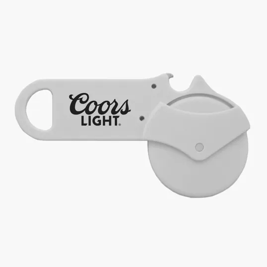 Pizza Cutter & Bottle Opener with Magnetic Backing — view 3