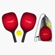 Pickleball Set with Drawstring Bag