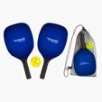Pickleball Set with Drawstring Bag — view 3