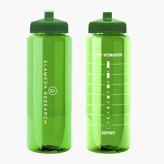 Encouragement Bottle, 32 oz Plastic Water Bottle — view 2