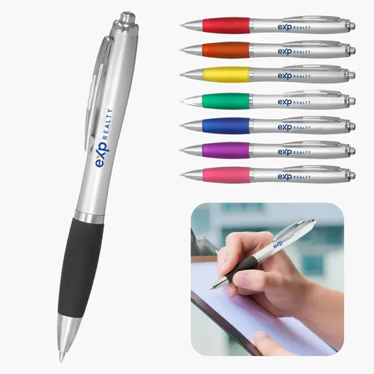 Rubber Grip Ballpoint Pen — view 9