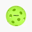 Indoor Pickleball with Flight-Control Holes