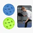 Indoor Pickleball with Flight-Control Holes — view 3
