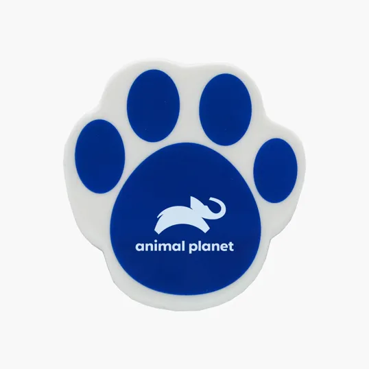 Paw Print Memo Clip with Magnet — view 2