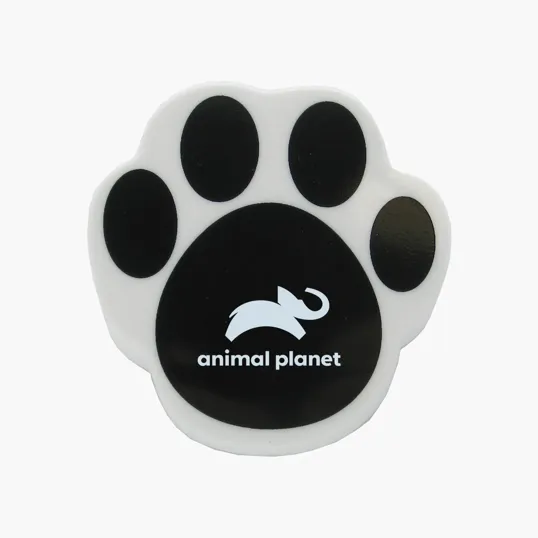 Paw Print Memo Clip with Magnet — view 3