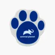 Paw Print Memo Clip with Magnet — view 2