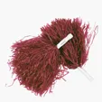 Rally Pom Poms with Baton Handle — view 3