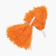 Rally Pom Poms with Baton Handle — view 4